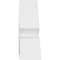 Ekena Millwork Richland Architectural Grade PVC Gable Bracket, 36"W x 12"H x 4"D x 4"F, 8/12 Pitch GBP036X12X0404RIC00 - alternate 3
